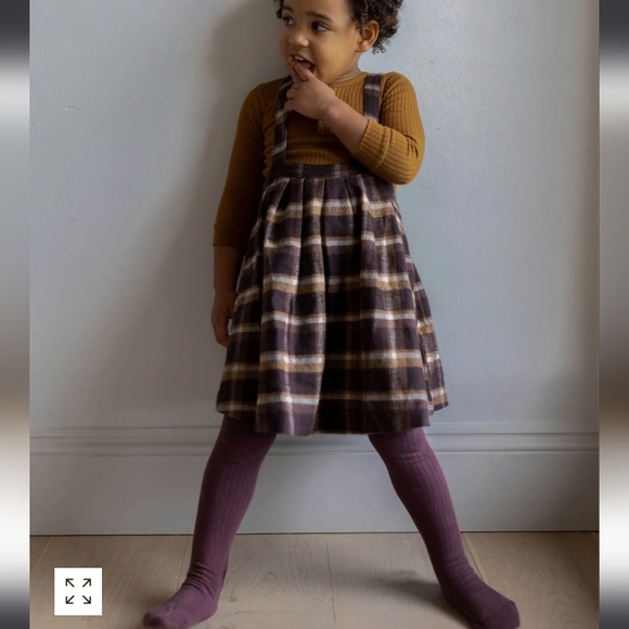 NWT! The Simple Folk, The Ribbed Tight, Huckleberry, Size 0-12mths - Picture 3 of 5